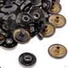 30 Sets - Made of 4 Parts Snap Buttons Fastener Clothes Jeans Belts Accessories