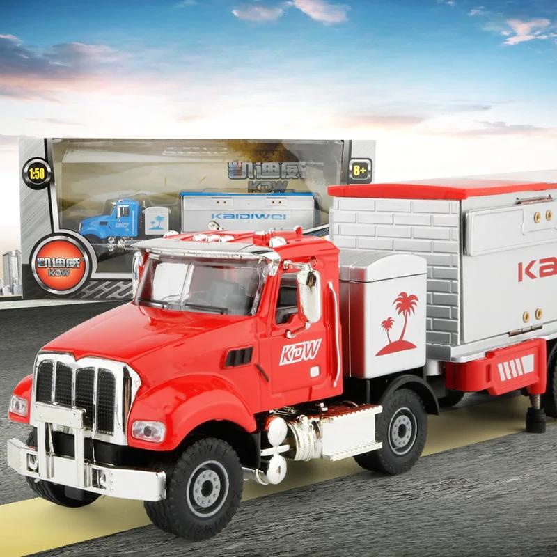 1:50 Diecast Model Truck Toys Transforming Rv Motor Home Caravan Replica Large Van Recreational Vehicle P236