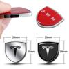1Pcs Car Styling Metal Shield Logo Car Body Side Window Emblem Stickers For Tesla Model 3 Model S X Y 2020 2021 2022 Roadster