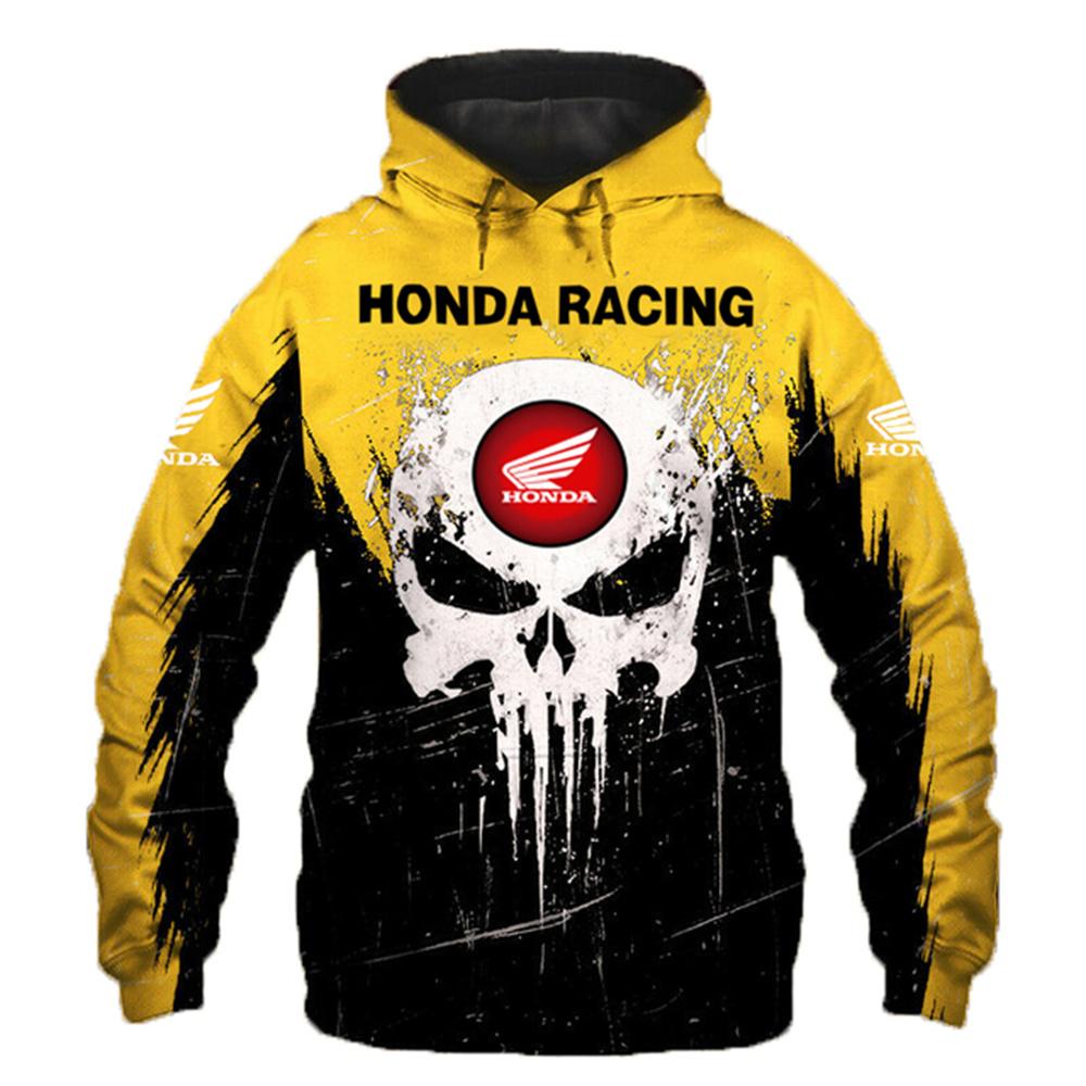 Sudadera con capucha Honda para hombre, sudadera con estampado 3D para motocicleta, moda para deportes al aire libre,