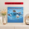Haaland Customize Your Name Diamond Painting Round Diamond Diy Frameless Holiday Artwork Suitable For Home Office Wall Decoration