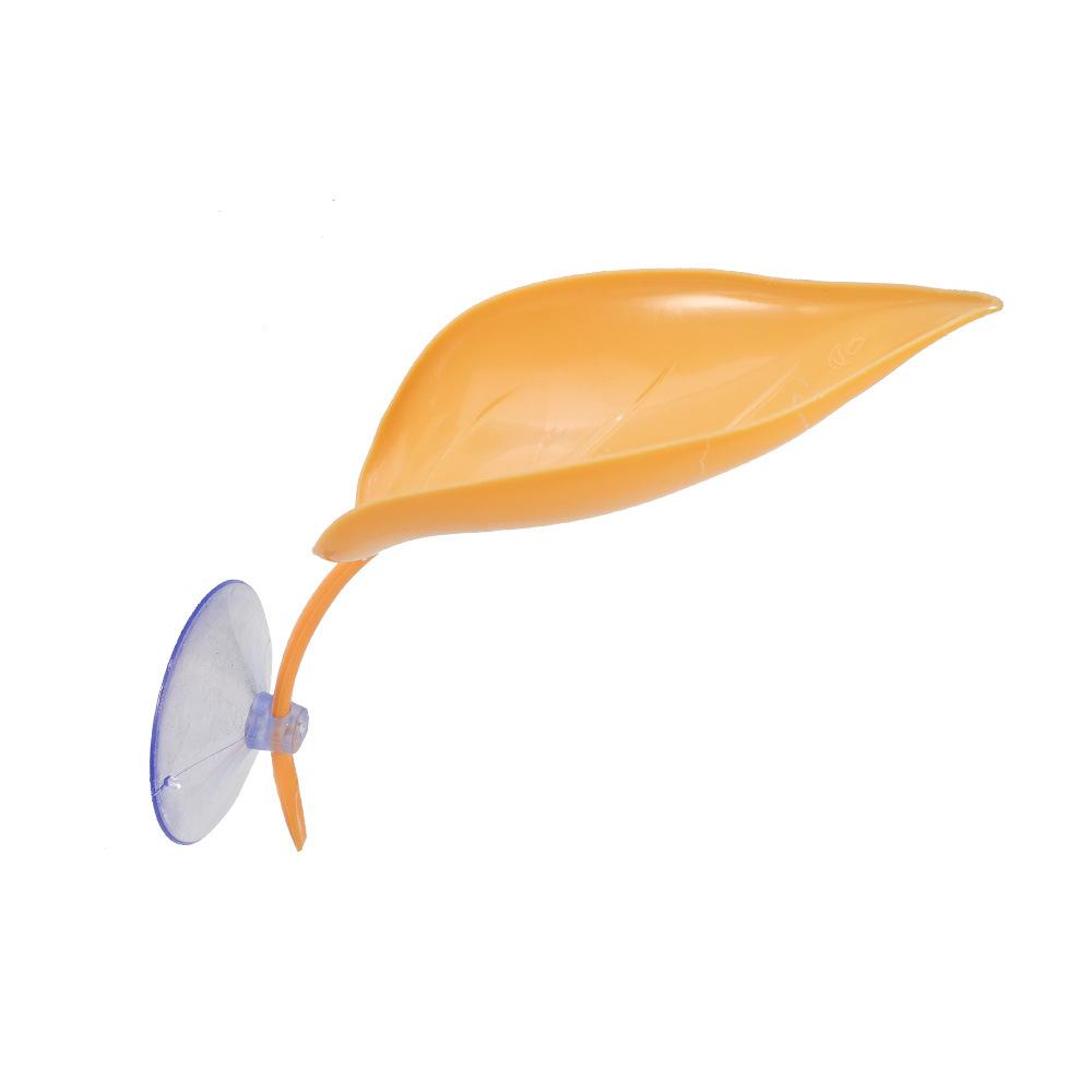 Reptile Basking Area Resting Terrace Frog Habitat Leaf Suction Cup Tank Accessories Simulated Leaves for Geckos SYXZS01