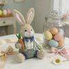 Sitting Rabbits Simulation Bunny plush Doll Easter Bunny Decor  Home Decoration