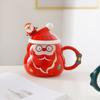 Snowman/Christmas Tree/Santa Claus Santa Claus Water Cup Christmas Ceramic Cup  Festive Gift