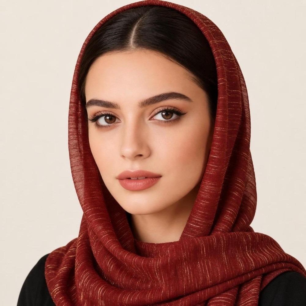 Solid Color Plain Headscarf Breathable Modest Shawl Wrap Fashion Long Hijab For Women