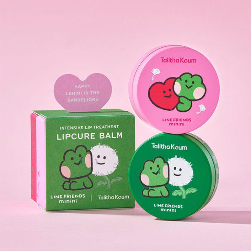 Talithakoum | Lenini Lip Cure Balm 2-piece set 6g+6g Talidecum I Lenini Lip Cure Balm 2-piece set 6g+6g
