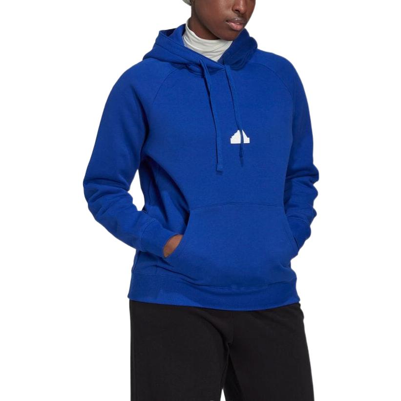 Adidas Sweatshirts Women's Blue Hooded Moderate Regular HM2853