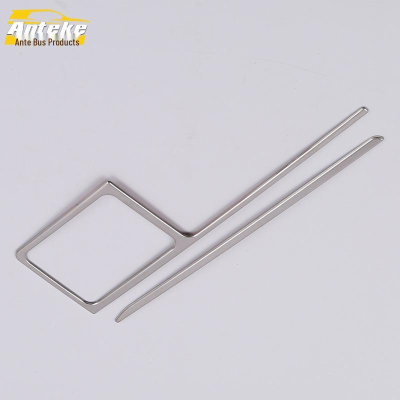 15 CRV Stainless Steel Cup Holder Decorative Strip and Slot Accessory