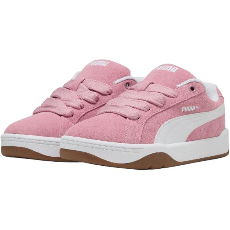 Puma Park Lifestyle Comfortable Versatile Durable Low-Top Sneakers Unisex Sneakers Pink White 400707-12