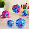 2pcs Hand Throwing Color Ball Toys Children's Sensory Stress Relief Accessories Adult Gifts Double Magic Color Ball Toys