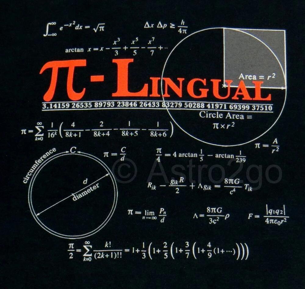 Pilingual Funny Math Geometry Trigonometry Geek Nerd Science TShirt 100 Cotton ONeck Summer Short Sleeve Casual Mens Tshirt S