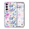 Vitality Flower Transparent Phone Case For Samsung Galaxy A57 A56 A55 A37 A36 A35 A26 A25 A17 A16 A15 A07 A06 A05 Soft TPU Cover