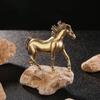 New Brass Horse Figurines Copper Desktop Decor Zodiac Horse Handmade Gifts Horse Metal Ornaments