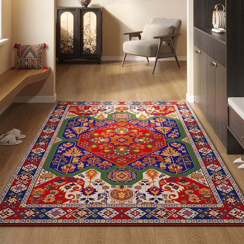 Ethnic Style Entrance Doormat Dust Removal and Anti Slip Carpet Entrance Mat Door Mat
