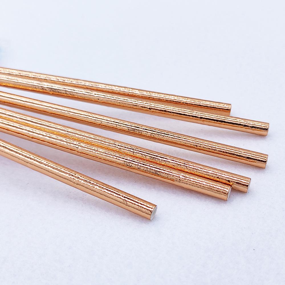 

Rose Gold Paper Plate and Cup Set - Birthday Party Decorations Straws*10 розового золота