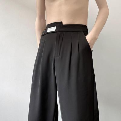 Spodnie męskie Naples High-End Straight Drape Casual