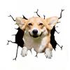 2/3/4PCS Wall Decals Unique Design Can Be Pasted Repeatedly Beautiful Durable Stylish Home Decor Dog Stickers Durable Materials