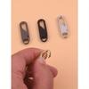 1pcs Zinc Alloy DIY Zipper, Modern Mixed Color DIY Sewing Zipper For Home