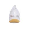 Li Ning Ace V Cushioning Slip Resistant Abrasion Resistant Breathable Mid Top Badminton Shoes Unisex White AYTT001-5
