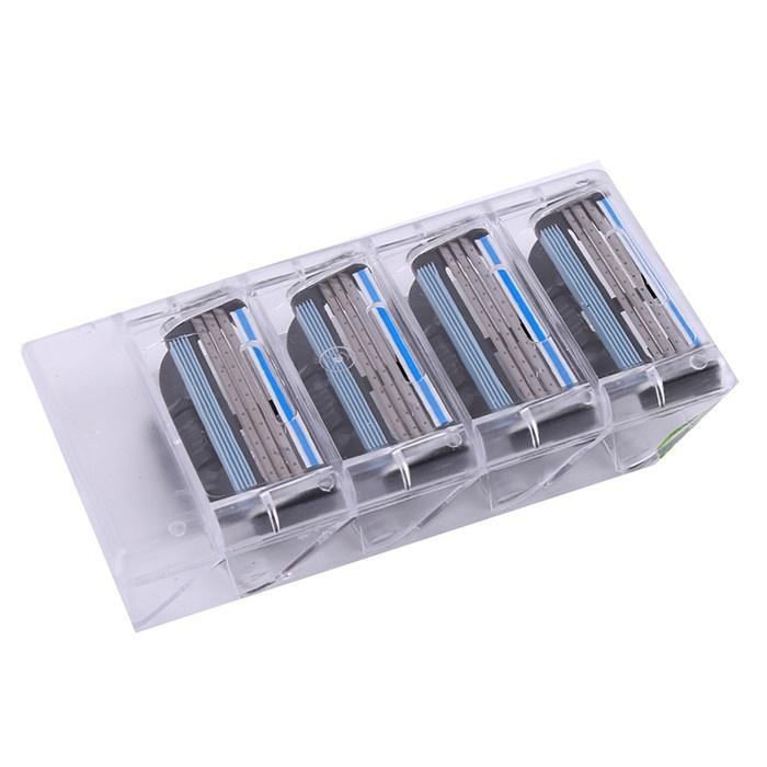 Новые полезные 4 шт., лезвия для бритвы для мужчин, сменные лезвия для картриджей 4pcs