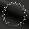 DIEZI Elegant Women Hair Accessories Bridal Headband Crystal Pearl Hairband Head Ornament Ladies New Hair Jewelry For Wedding