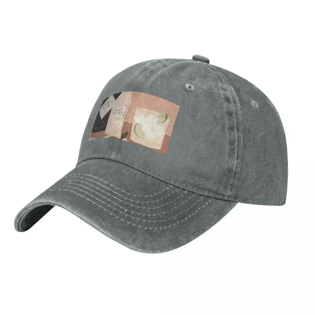 Gin Tonic Baseball Cap Hat Unisex Luxury Military Tactical Cap Women Beach Fashion Unisexs