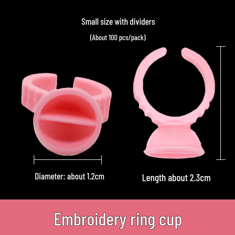 Microblading Pigment & Eyelash Glue Ring Cup