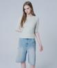WAARFORWOMAN W1151 Stitch Point Shorts_Medium Blue
