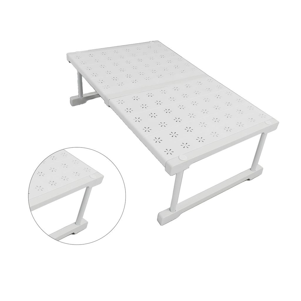 Expandable Closet Shelf Storage Rack Easy To Install High Load Bearing Capacity Space Saving Cabinet Storage Shelf for