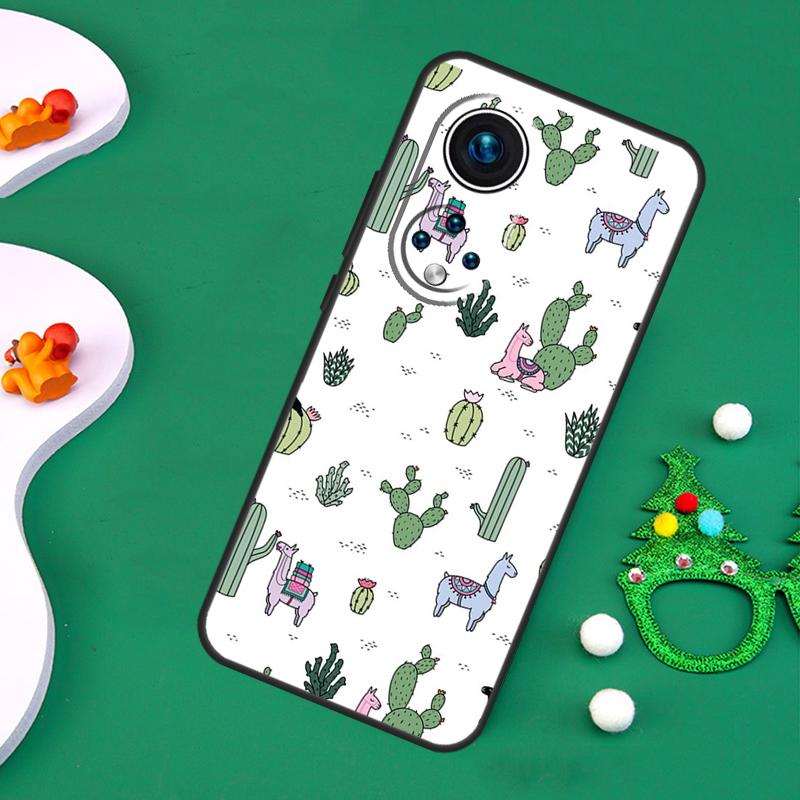 Lama Llama Alpacas Case For Honor Magic 7 5 6 Lite 50 70 90 200 Pro X9c X9b X9a X8a X7a X6a X8 X9 X8b Cover
