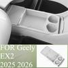 Fit Center Console Lower Storage Box Non Slip Mat No Drill Installation Auto Interior Organizer Tray For Geely EX2 2025 2026