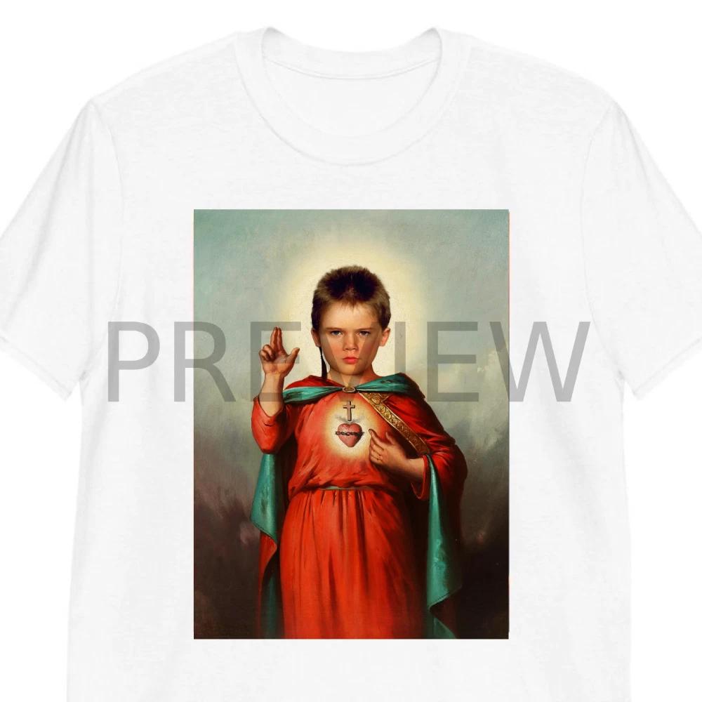 Anakin Skywalker Chosen One Jesus Oil Painting Unisex T-shirt Parody Space Jesus S