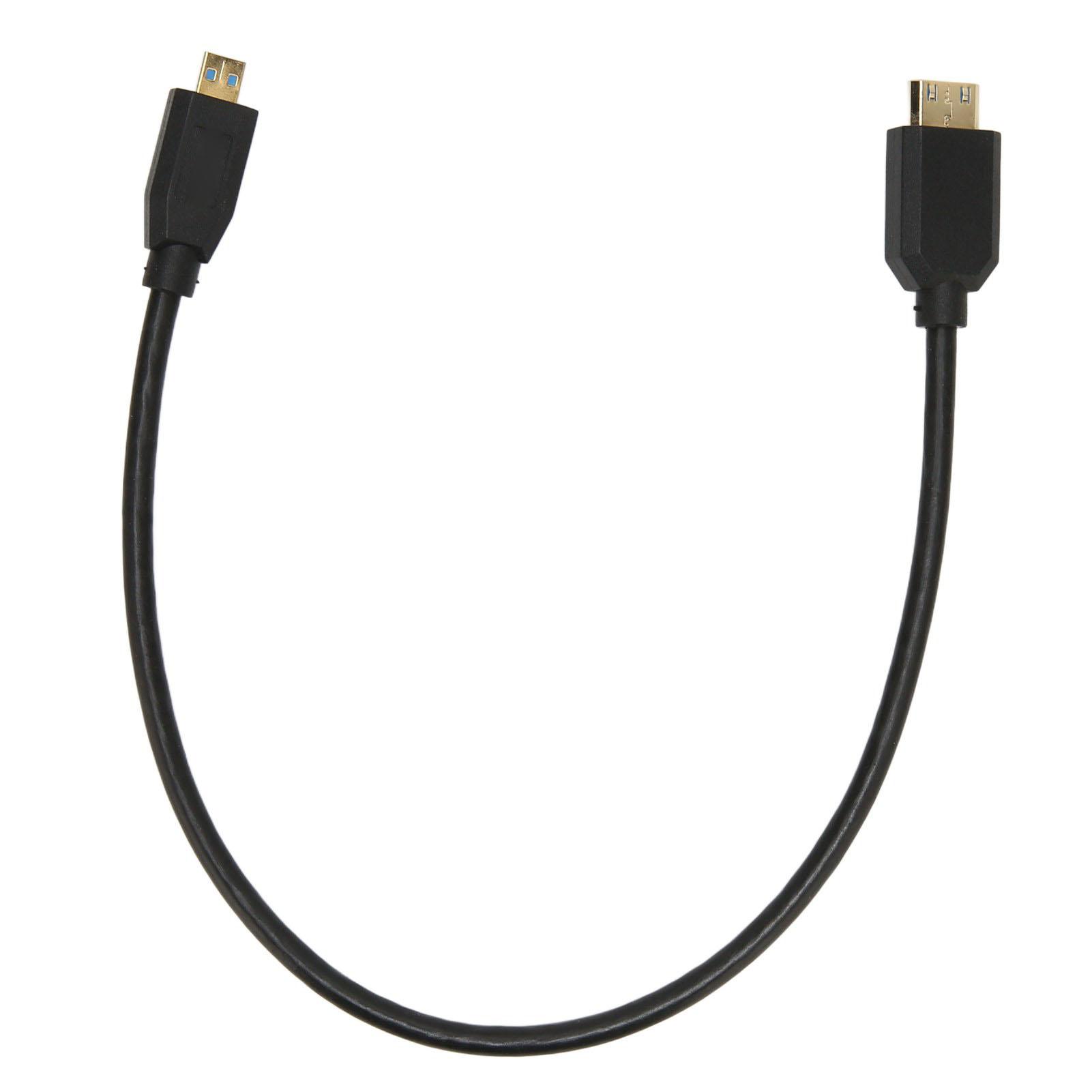 

Мини-интерфейс HD Multimedia к кабелю Micro 8K при 60 Гц 4K при 120 Гц Кабель интерфейса HD Multimedia для