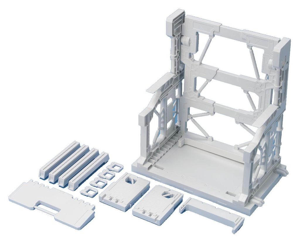 Builders Parts System Base 001 1/144 (White)