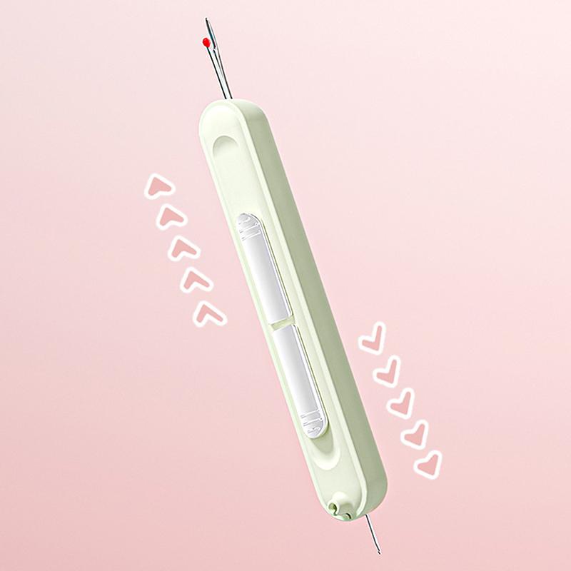 2 v 1 navliekače ihiel so štikacím nožom Navliekač ihiel Odstraňovač švov Štíkací nôž na šitie, remeslá, krížikové stehy onesize