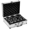 Vacuum-brazed Diamond Hole Saw Set M14 (set of 12) 6-68mm