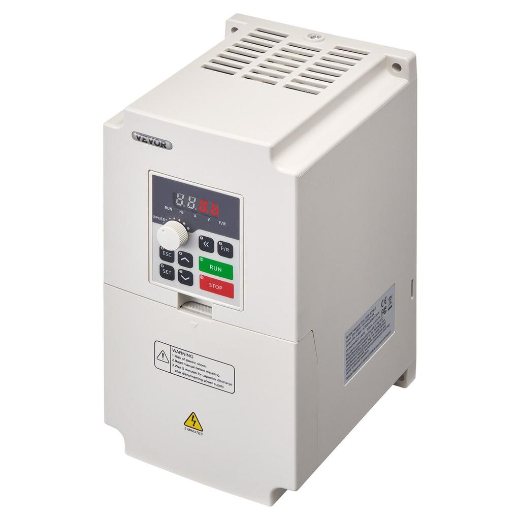 VFD 5 LE 4 kW 8,5 A 3 fázisú AC 380 V bemenet 3 fázisú 0-380 V kimenet 0-2000 Hz