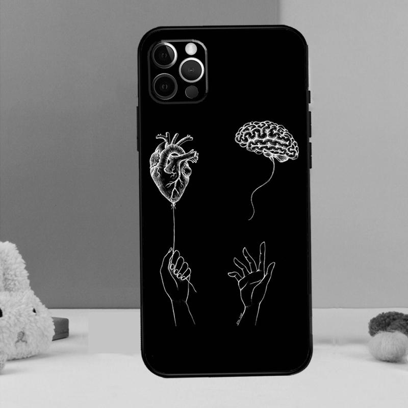

Медицинский Человеческие Органы Мозг Чехол для Телефона Для iPhone 17 Air 16 15 14 13 11 12 Pro Max 12 13 mini 15 16 Plus 16e Чехол Coque iPhone 17Pro MAX
