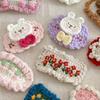 Soft Knit Baby Barrette Cute Hair Clip Knitted Baby Hairpin Warm Baby Girls Hairpin Fashionable Accessory for Your Child