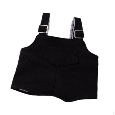 15cm 17cm Plush Doll Clothes, Overalls,DIY Costumes Cartoon Stuffed Dress Up