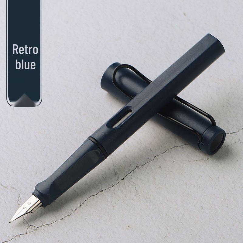 Colorful Ergonomic Fountain Pen for Students - Perfect for Writing Practice and Custom Logo Gifts