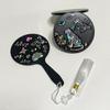 DIY Mother-of-pearl Sticker Hand Mirror Making Kit Portable Mother-of-pearl Lacquerware
