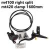 Shimano Split Brake M4100 right split  MT420 clamp 1550mm  1600mm 1650mm 1700mm Hydraulic Disc Brake Caliper With Resin Pads MTB
