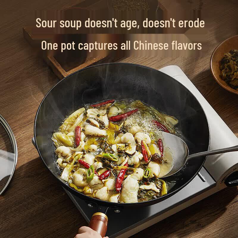 Supor Cast Iron Wok