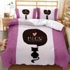 Set Copripiumino 3D Fiore Rosa Matrimoniale Camera da Letto Copripiumino Matrimoniale Copripiumino 2 Persone Decorazione Matrimonio Biancheria da Letto