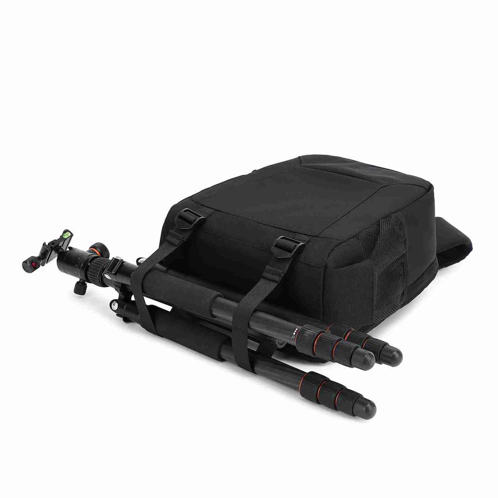 Camera Backpack 1680D Leather 20L Large Capacity Breathable Shockproof Camera Backpack for Photographer