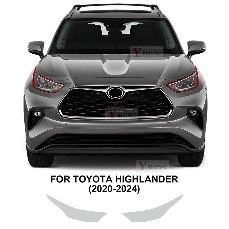 

Для Toyota Highlander -2024 Захисна плівка для автомобіля Плівка на фари та дзеркала TPU Прозора наклейка проти подряпин Transparent
