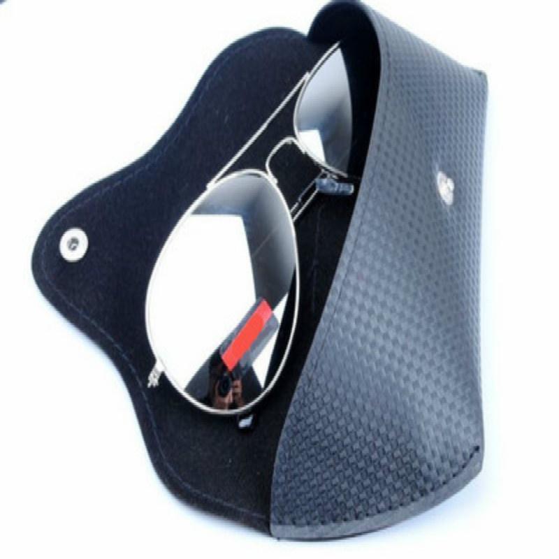 New Waterproof Sunglasses Case for Sun Glasses Case Snake Skin Luxury Soft Leather Glasses Box Eyewear Accessories