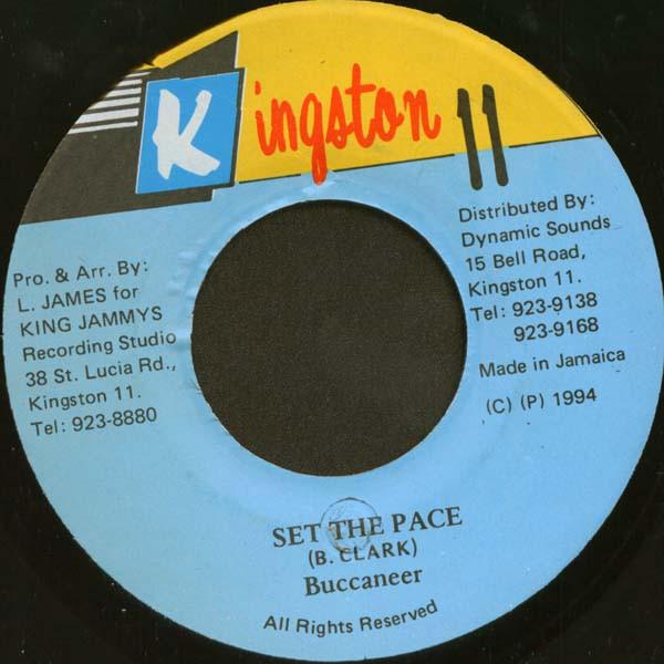 

7inch Record BUCCANEER - Set The Pace NONE Kingston 11 1994 Jamaica Reggae, Ska & Dub Used