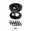 Universeller 101MM 76MM 51MM Spurverbreiterung Schwarz Autoteile Aluminium Lenkradnabenadapter off Boss Kit Lenkradabstandshalter